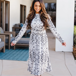 Long Sleeve Midi Dress