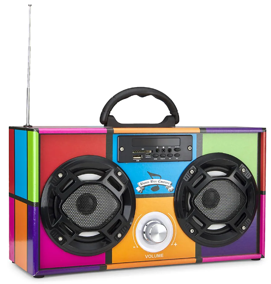 Trend Tech Retro Bluetooth Boombox