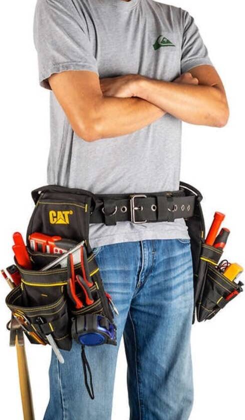 CAT 2-Bag 19-Pocket Multi Purpose Tool Belt