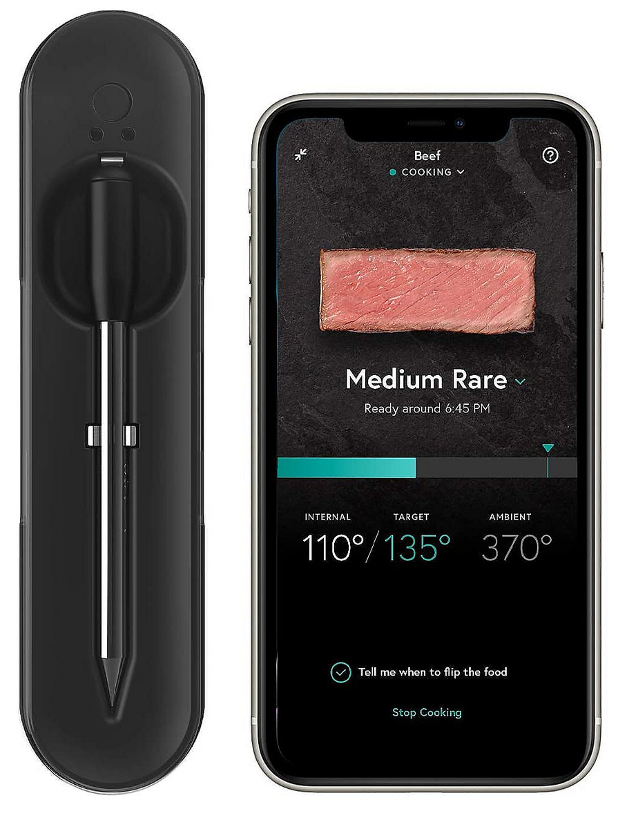 Yummly Smart Meat Thermometer w/ 3 Month Pro App Membership