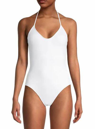 La Blanca Underwire Halter One-Piece Swimsuit