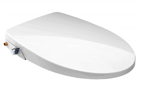 Bio Bidet Non-Electric Elongated Bidet Toilet Seat w/ Nightlight