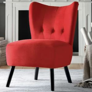 Tufted Velvet Accent Chair