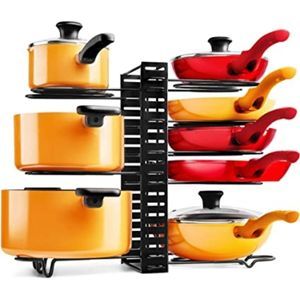 8-Tier Pots & Pans Organizer Rack