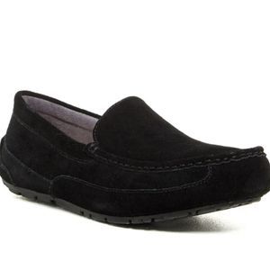 UGG Men's Faux Shearling Suede Slippers