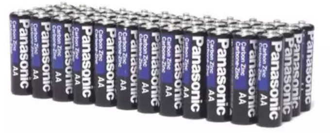 24-Pack Panasonic AA/AAA Batteries