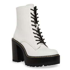 Madden Girl Block Heel Combat Boots