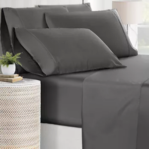 Queen 1,000-Thread-Count Sateen 6-Piece Sheet Set