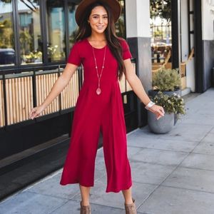 Women's Wide-Leg Jumpsuit