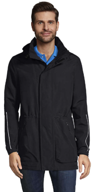 Lands' End Men's Outrigger Reflective Parka