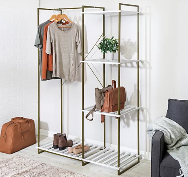 Freestanding Metal Closet