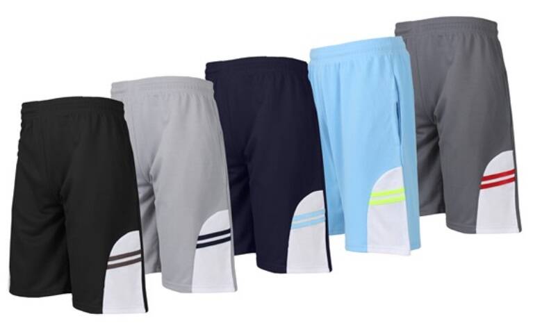 5-Pack Men's Mesh Shorts