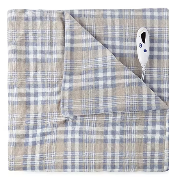 Biddeford Microplush Heated Electric Throws