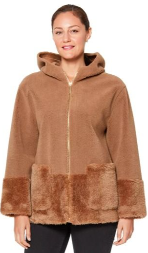 Koolaburra by UGG Women's Fuzzy Jacket +$10 KC