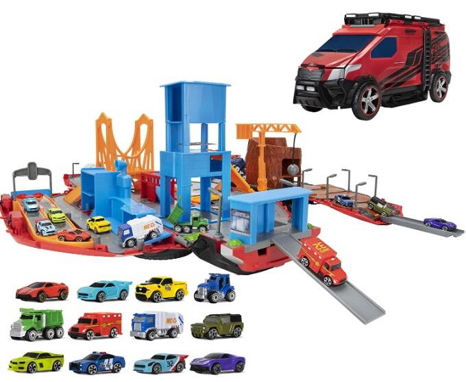 Micro Machines Super Van City Playset