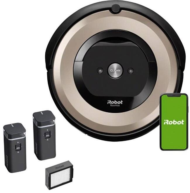 iRobot Roomba E6 Robot Vacuum w/ 2 Virtual Walls