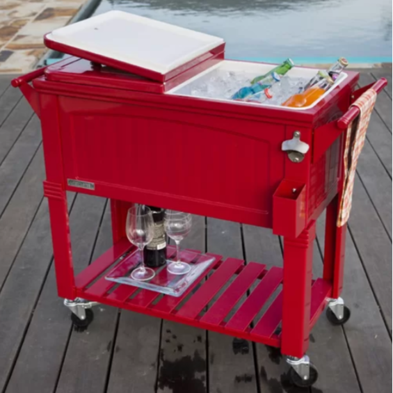 Steel 80Qt. Patio Cooler