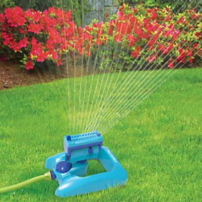 Aqua Joe 360 Degree Sprinkler w/2-Hour Timer