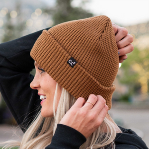 Waffle Knit Beanie