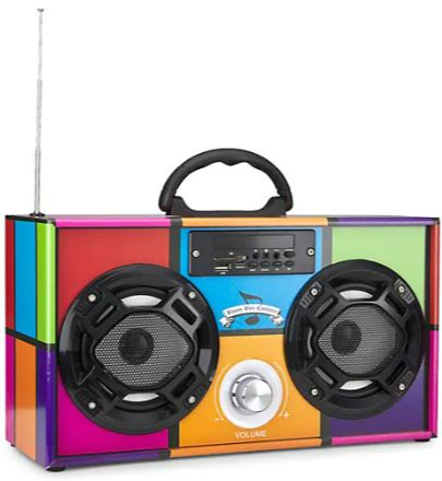 Trend Tech Retro Bluetooth Boombox