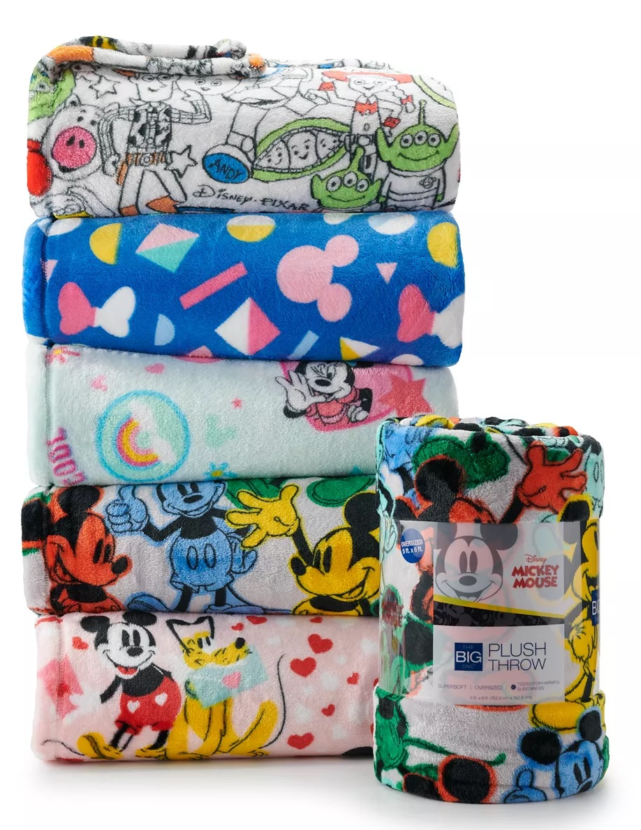 Disney's Printed Plush Throw