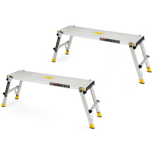 2-Pack Gorilla Ladders Aluminum Work Platform