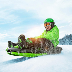 2-Person Steerable Snow Sled