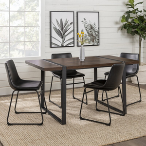 Mary Kate Contemporary 4 Person Dining Set