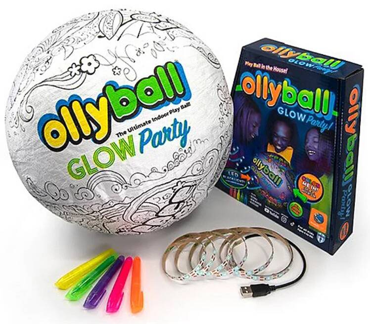 2-Piece Colorable Indoor Play Ball