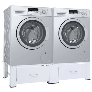 Double Washer & Dryer Storage Pedestal