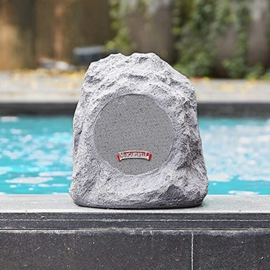 2-Pack Margaritaville Waterproof Rock Speakers