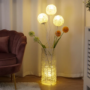 LED Floral Floor Lamp