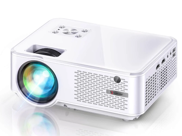 Portable 720p WiFi Projector w/ Built-in Speaker