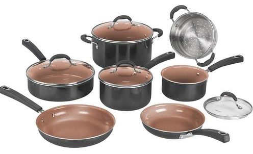 Cuisinart 11-Piece Non-Stick Cookware Set w/Lifetime Warranty