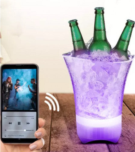 LED Bluetooth Speaker Ice Bucket