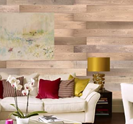 6-Piece Barn Wood Wall Planks