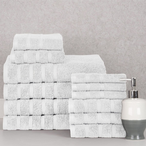 12-Piece Egyptian Cotton Towel Set