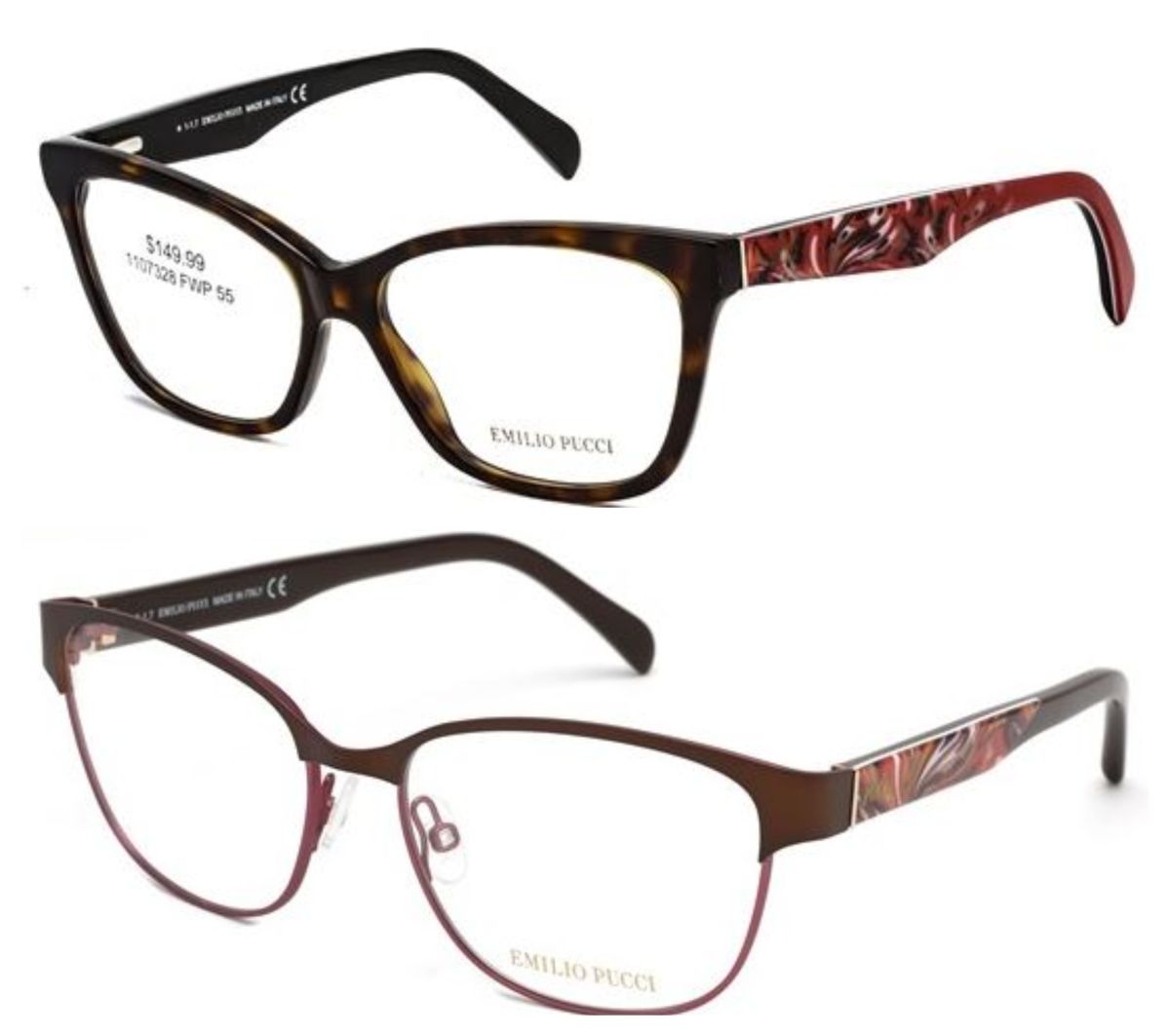 Guess & Kenneth Cole Unisex Eyeglass Frames