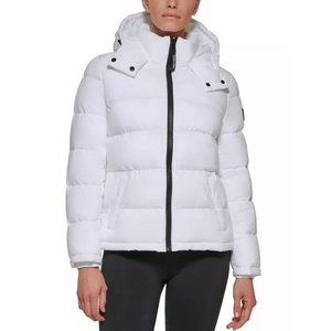 Calvin Klein Women's Hooded Puffer Coat