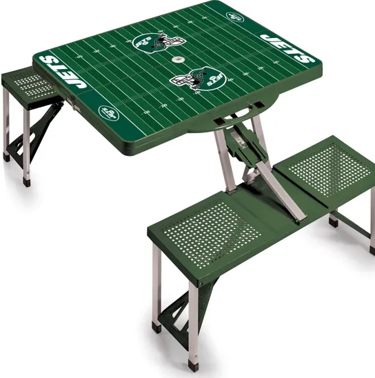 NFL Portable Folding Picnic Table w/ Seats