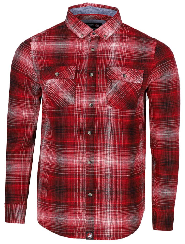 Canada Weather Gear Men's Flannel Shirt