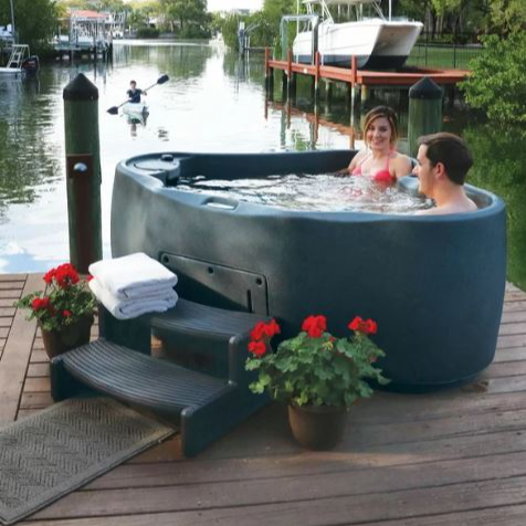 Aquarest 2-Person 20-Jet Oval Plug & Play Hot Tub