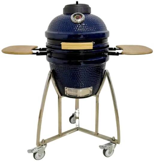 Lifesmart 15'' Kamado Ceramic Charcoal Grill