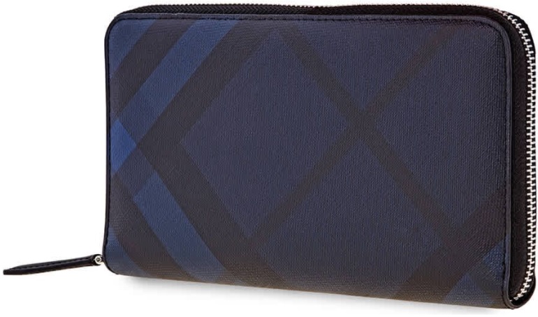 Burberry London Check Ziparound Wallet