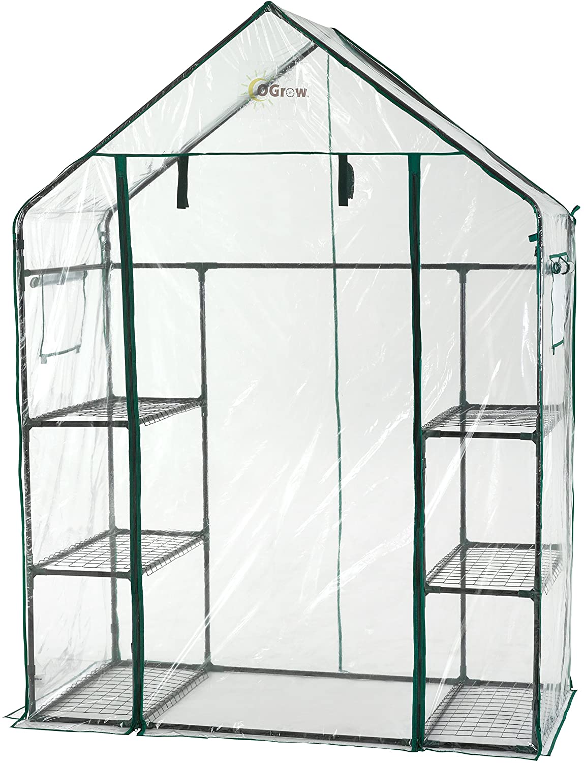 3-Tier 6 Shelf Portable Greenhouse