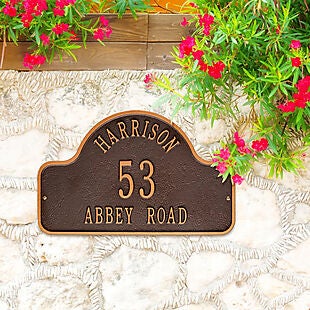 Up to 40% Off Address Plaques @Wayfair